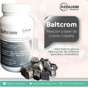 Aleación Cromo-Cobalto Prótesis Parciales Baltcrom X Kg