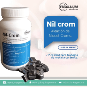 Aleación Níquel-Cromo coronas puentes porcelana Nilcrom x kg