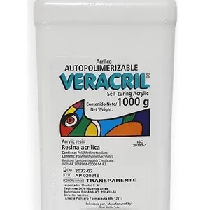Polímero Autocurable Cristal 1kg Veracril